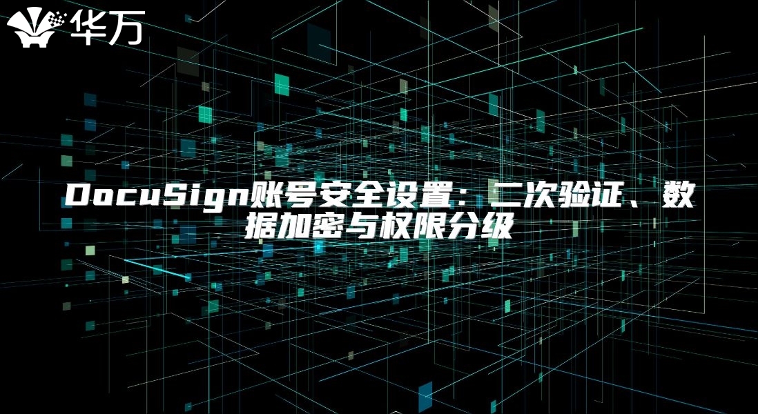 DocuSign账号安全设置：二次验证、数据加密与权限分级