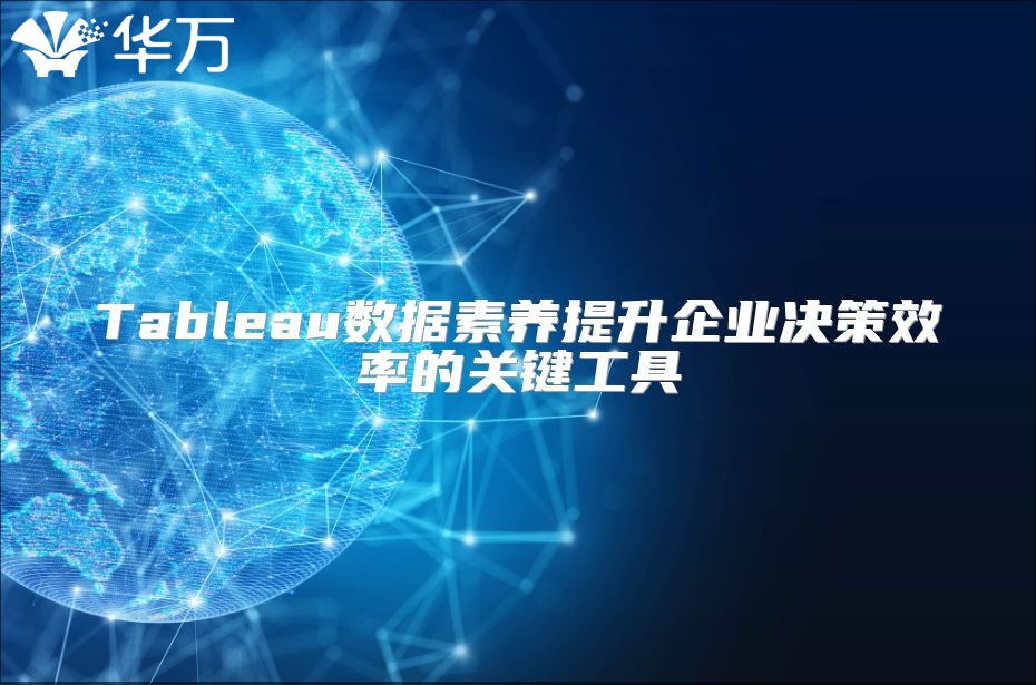 Tableau数据素养提升企业决策效率的关键工具