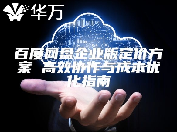 百度网盘企业版定价方案 高效协作与成本优化指南