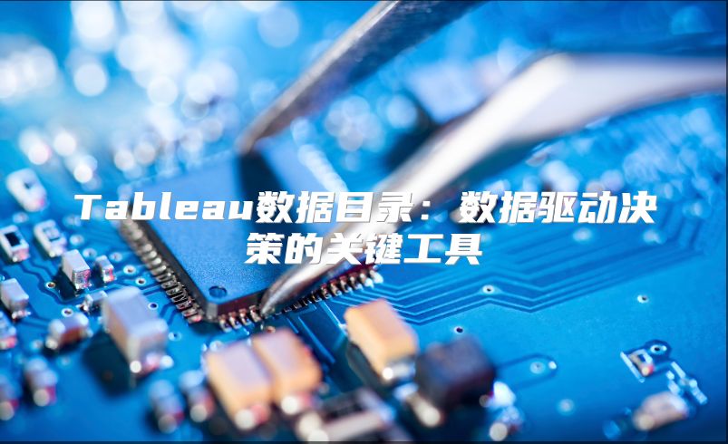 Tableau数据目录：数据驱动决策的关键工具