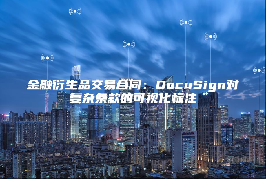 金融衍生品交易合同：DocuSign对复杂条款的可视化标注
