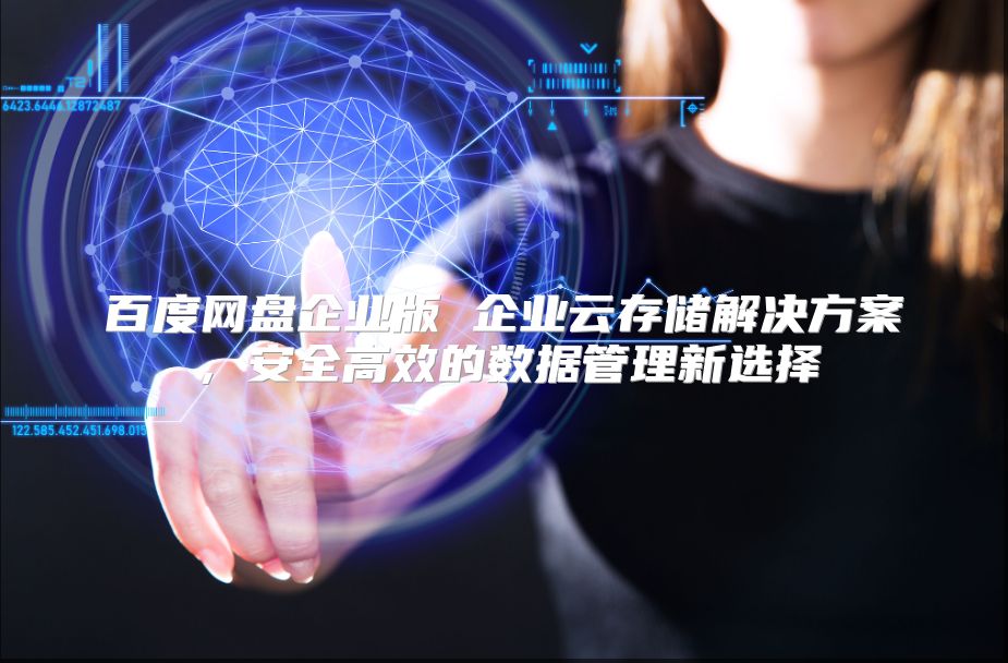 百度网盘企业版 企业云存储解决方案，安全高效的数据管理新选择