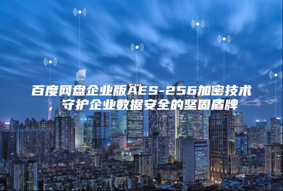 百度网盘企业版AES-256加密技术，守护企业数据安全的坚固盾牌