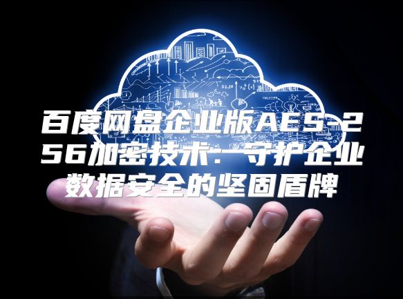 百度网盘企业版AES-256加密技术：守护企业数据安全的坚固盾牌