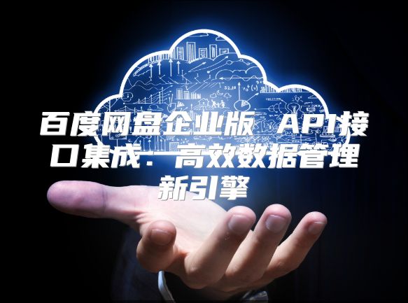 百度网盘企业版 API接口集成：高效数据管理新引擎