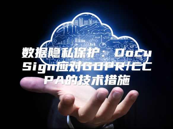 数据隐私保护：DocuSign应对GDPR/CCPA的技术措施