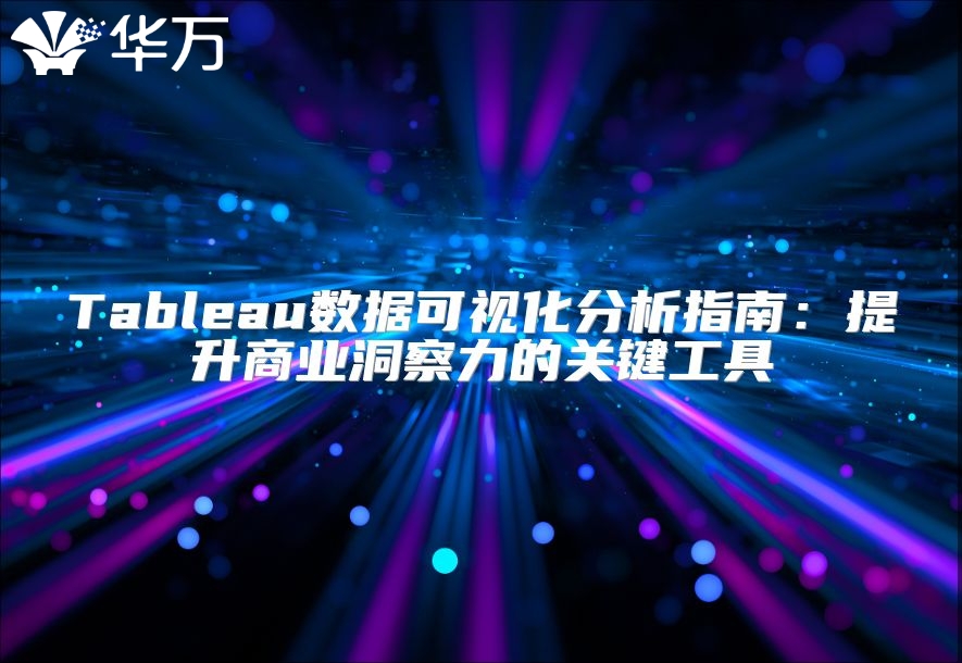 Tableau数据可视化分析指南：提升商业洞察力的关键工具