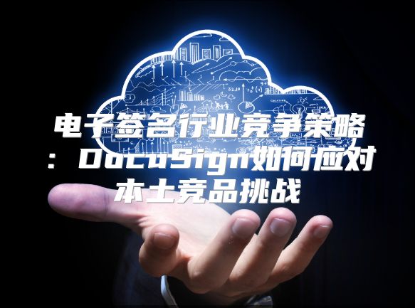 电子签名行业竞争策略：DocuSign如何应对本土竞品挑战
