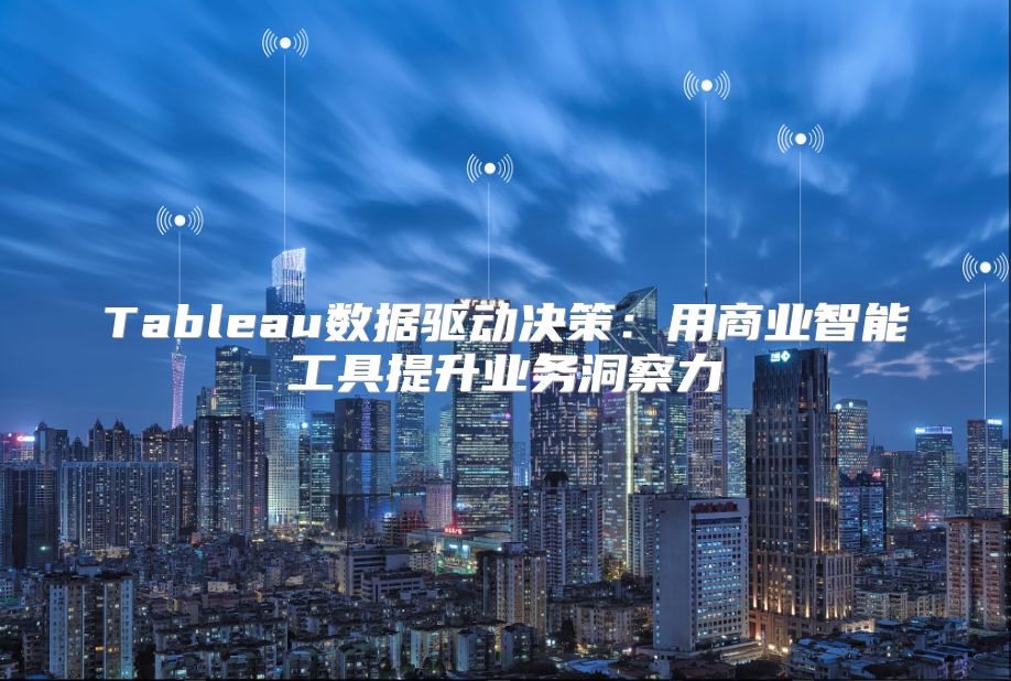 Tableau数据驱动决策：用商业智能工具提升业务洞察力