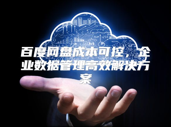 百度网盘成本可控，企业数据管理高效解决方案